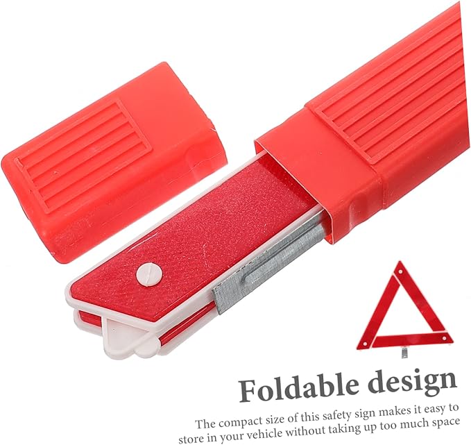 Triángulos reflectantes de seguridad para carretera 5 piezas miniatura 7
