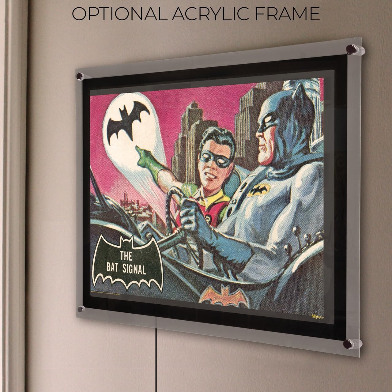 Amazon.co.jp: MIGHTYPRINT DCコミック - バットマンの85周年記念