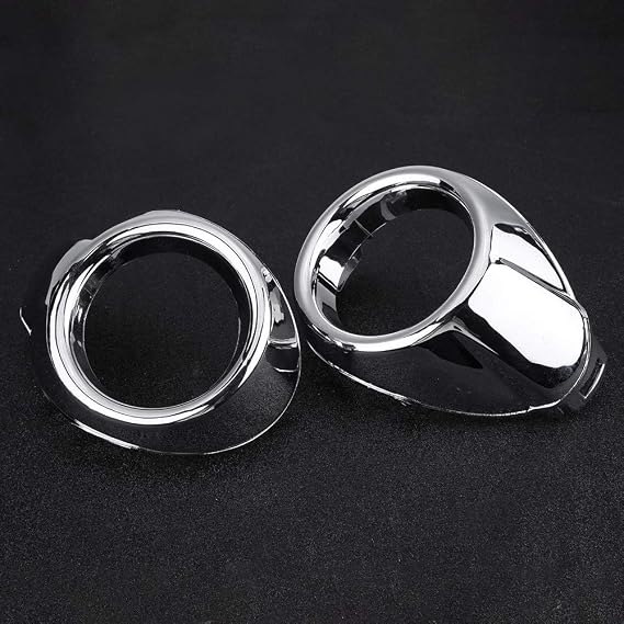 Fog Light Cover For Ford Focus 2012 2013 Pair of Front Bumper Fog Light Trim Ring Bracket Chrome for Ford Focus 2012 2013 2014 2014