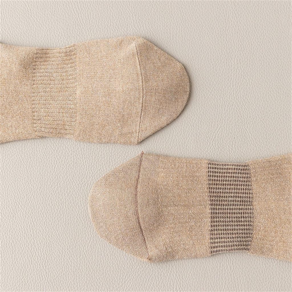 Mid Length Socks Spring and Autumn Styles Cotton Micro Pressure Slimming