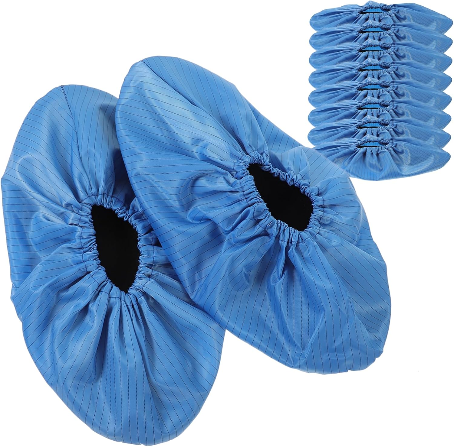 STOBAZA 5pairs Convenient Washable Reusable Home Office Shoe Covers Non-slip Breathable Pack