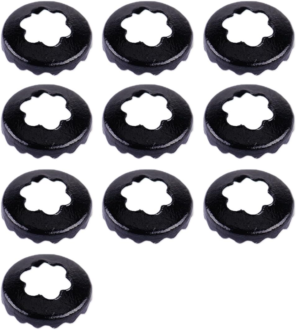 10pcs Plastic Triangle Clips Clasps for Ties Necktie Men Accessories Black White