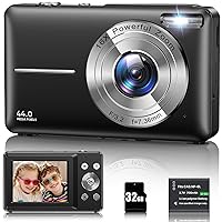 Macchina Fotocamera Digitale 1080P Fotocamera 44MP Fotocamera Digitale Compatta con Zoom Digitale 16X