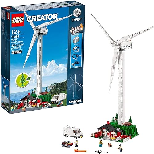 LEGO Creator Expert Vestas Wind Turbine 10268 Kit de construcción (826 piezas)