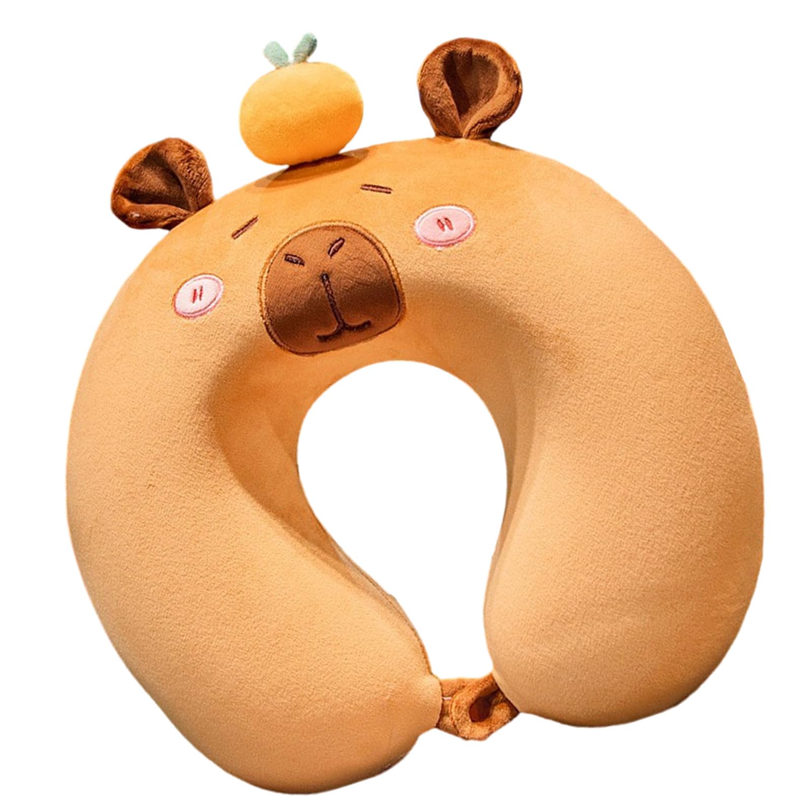 Buxuaaaa B Uxuaaaa Pillow Cartoon Animal Neck Pillow Lovely For Kids Travel Cartoon Animal Memory Foam Cushion Travel