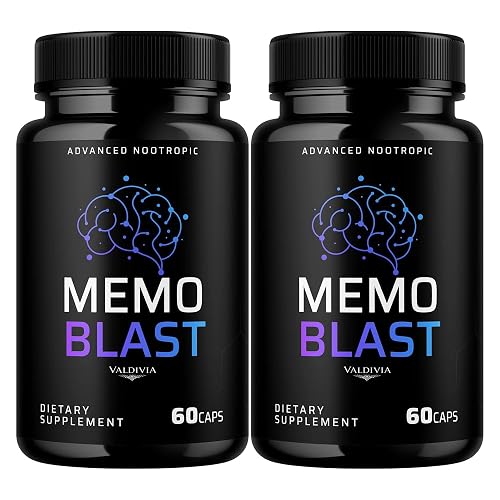 (2 Pack) Memo Blast Capsules - Official MemoBlast Premium Formula