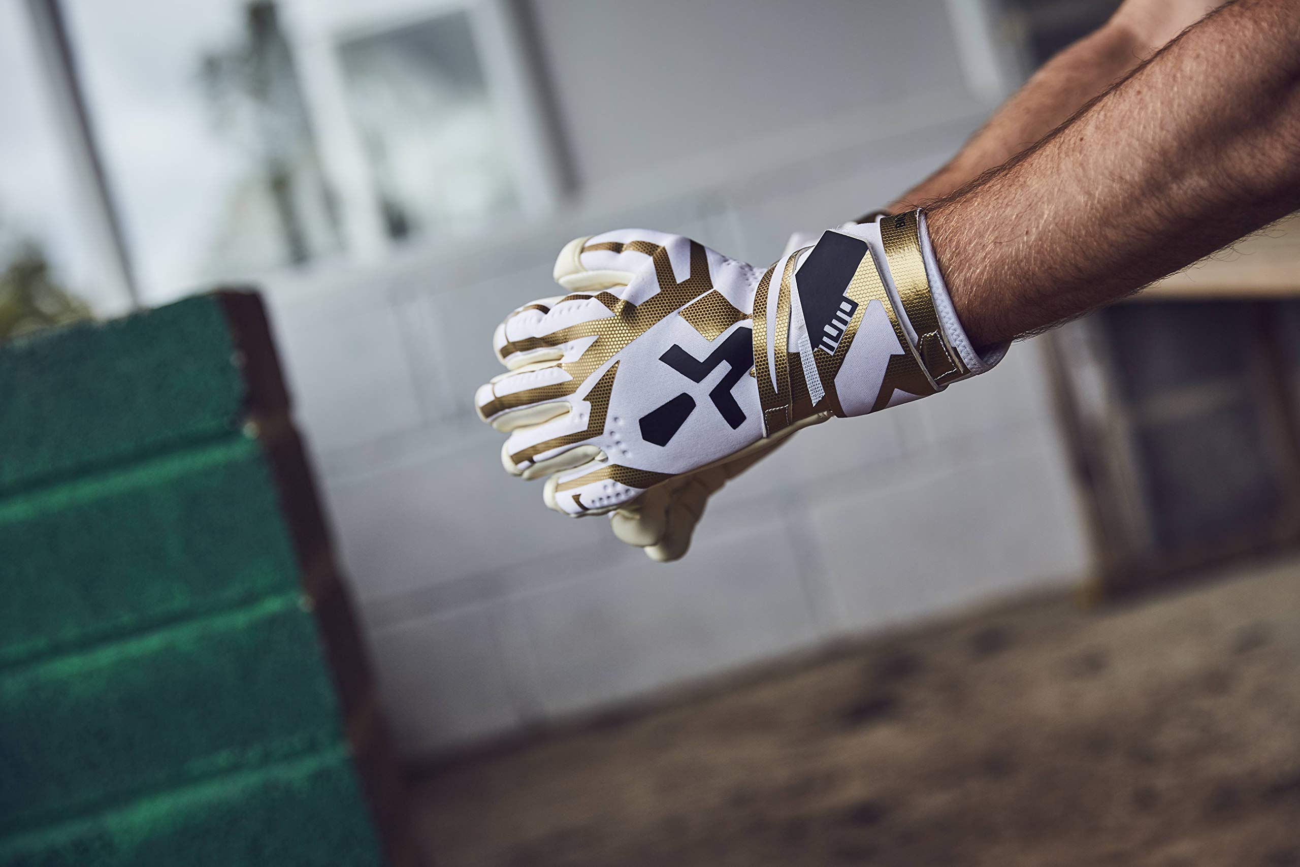 Amazon | TUTO SECUTOR ELITE ゴールド キーパーグローブ (11, サイズ