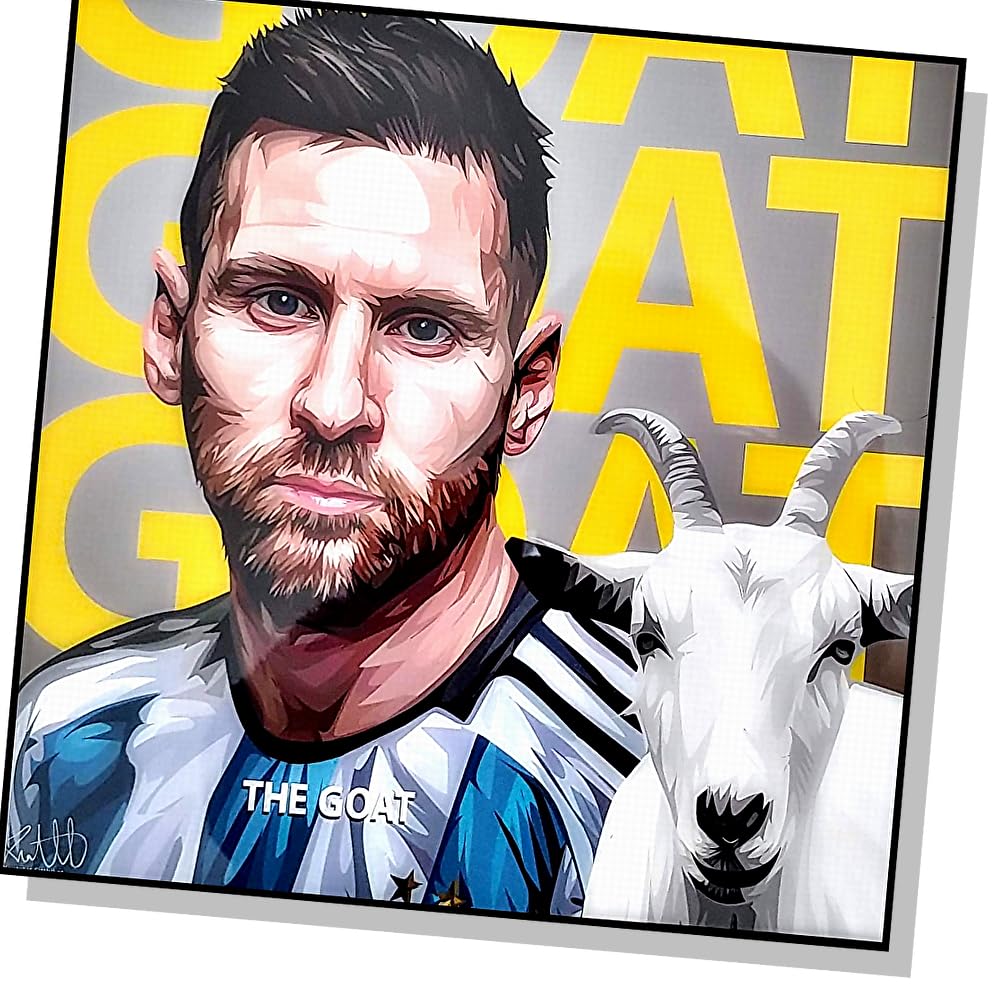 Amazon | Famous Popart Gallery リオネル・メッシ アルゼンチン代表
