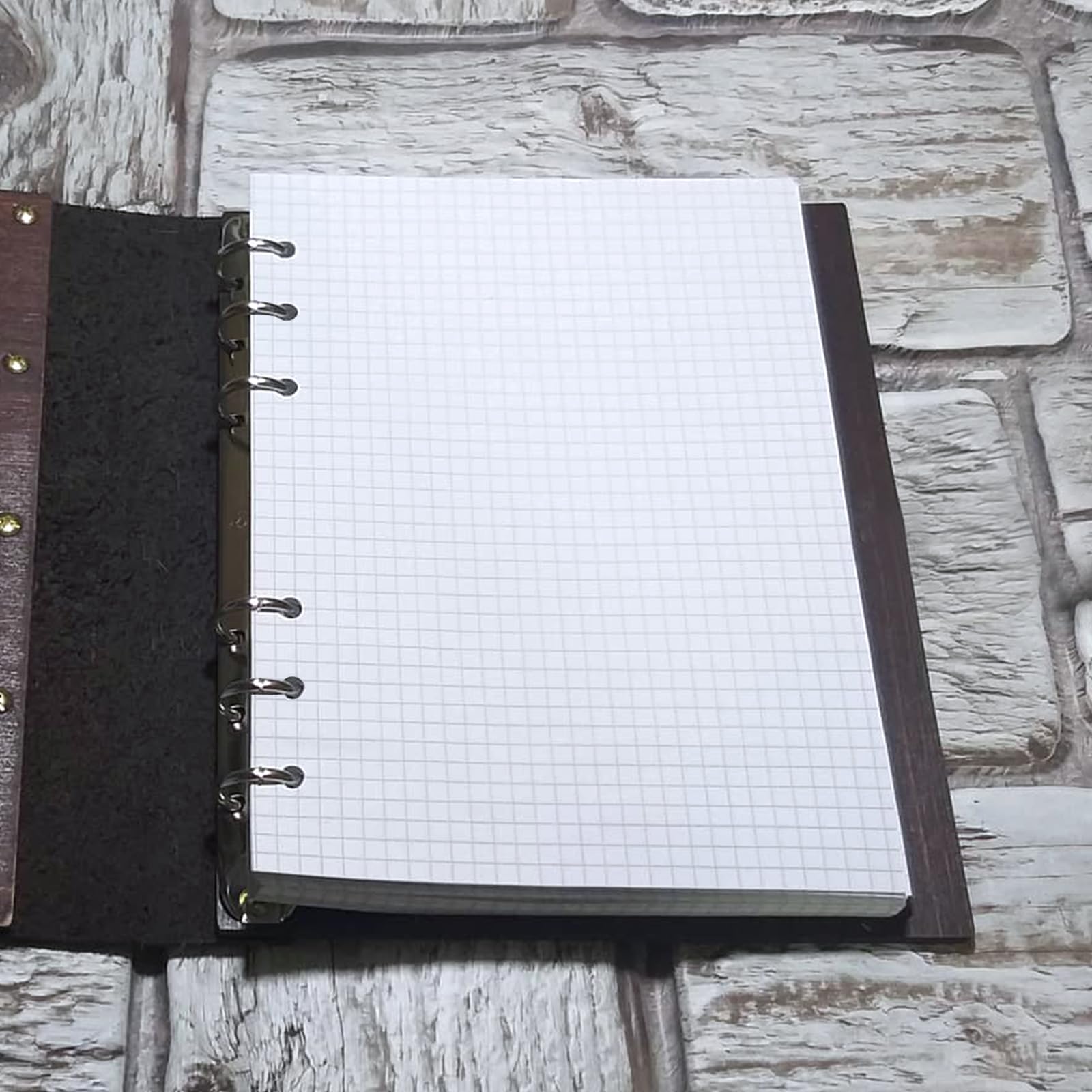 270 arkuszy papieru A5, do kwadratu, 6 otworów, papier uzupe?niaj?cy, papier do wielokrotnego nape?niania, do notatnika A5, pami?tnika, szkicu, DIY, 6 szt