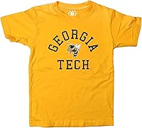 Vista 79 de Wes and Willy Camiseta de algodón orgánico de manga corta para niños de la NCAA