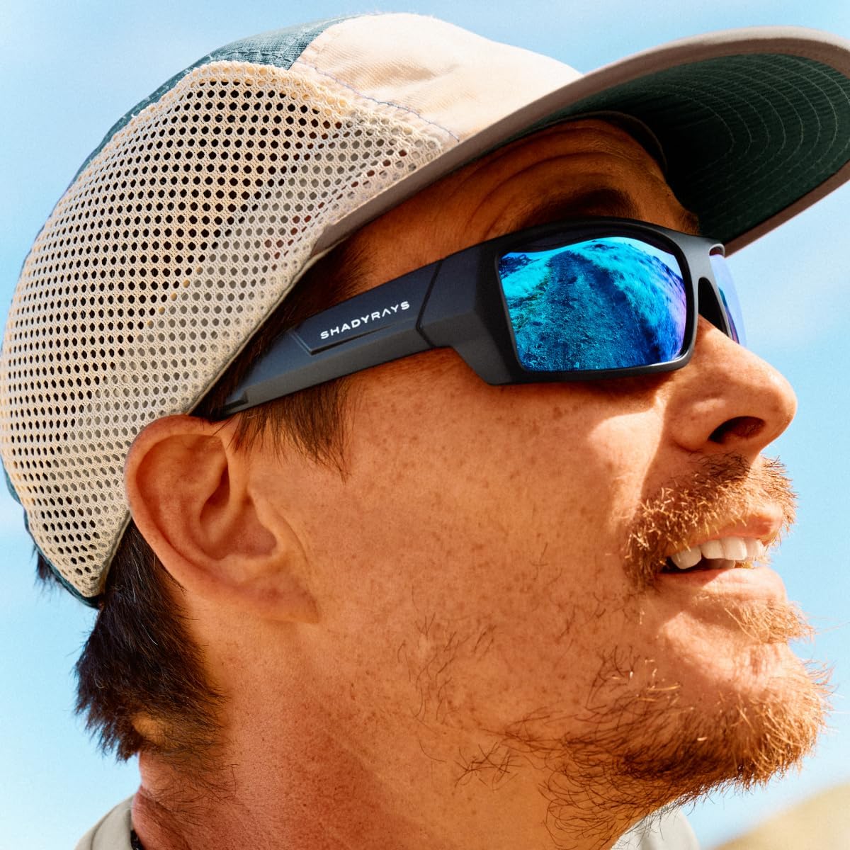 Shady Rays Reign | Wrap Frame with Rubber Nose Pads and Polarized Lens