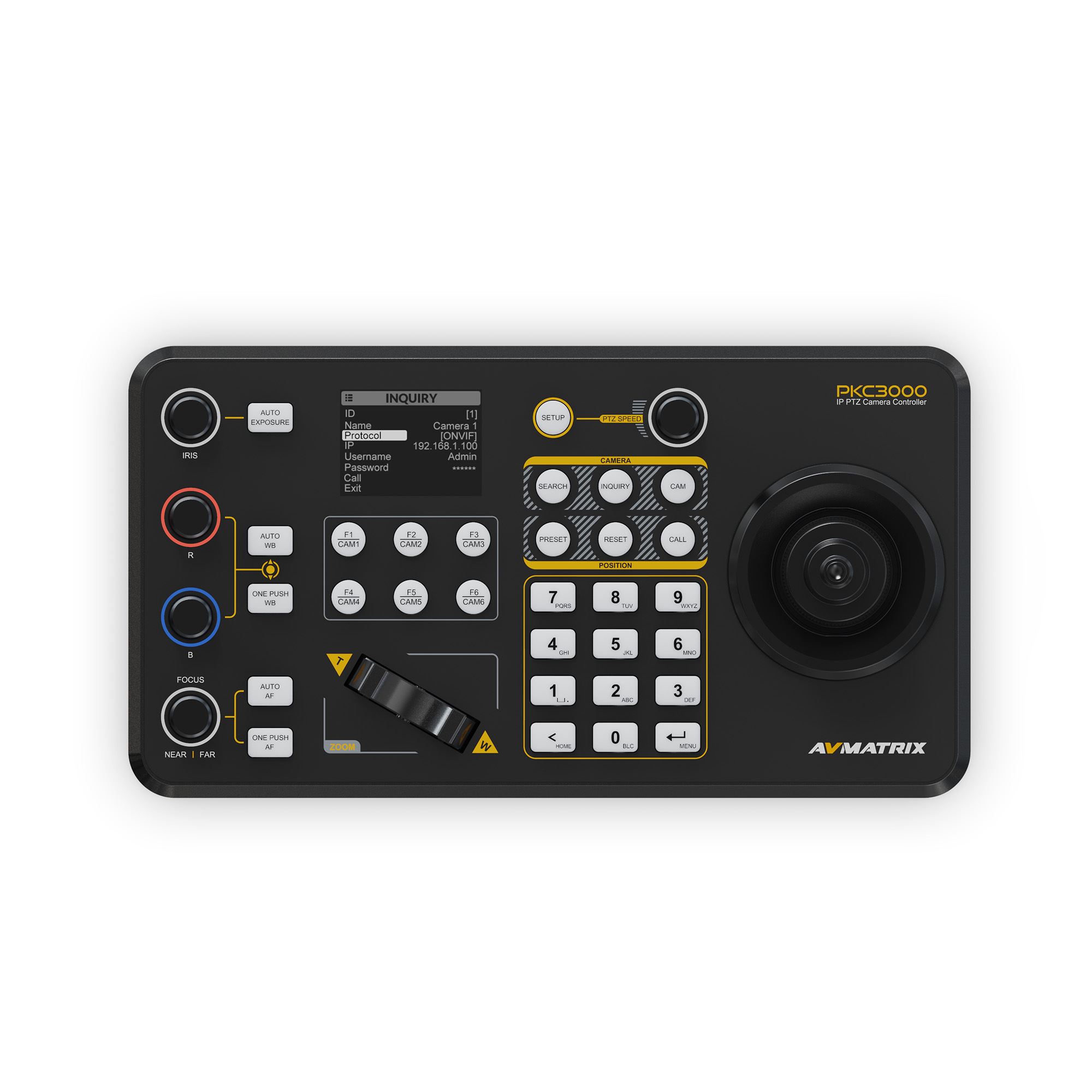 Watch AVMATRIX PKC3000 PTZ Camera Controller on Amazon Live