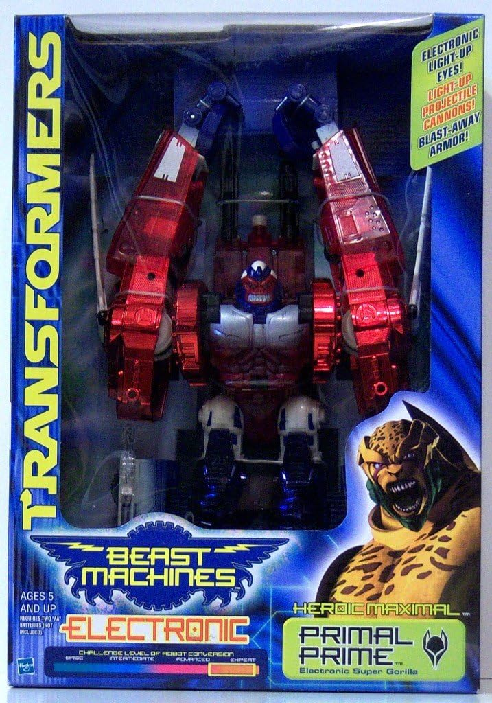 Up To 40% OFF Hasbro Transformers Beast Machines Electronic Primal Prime