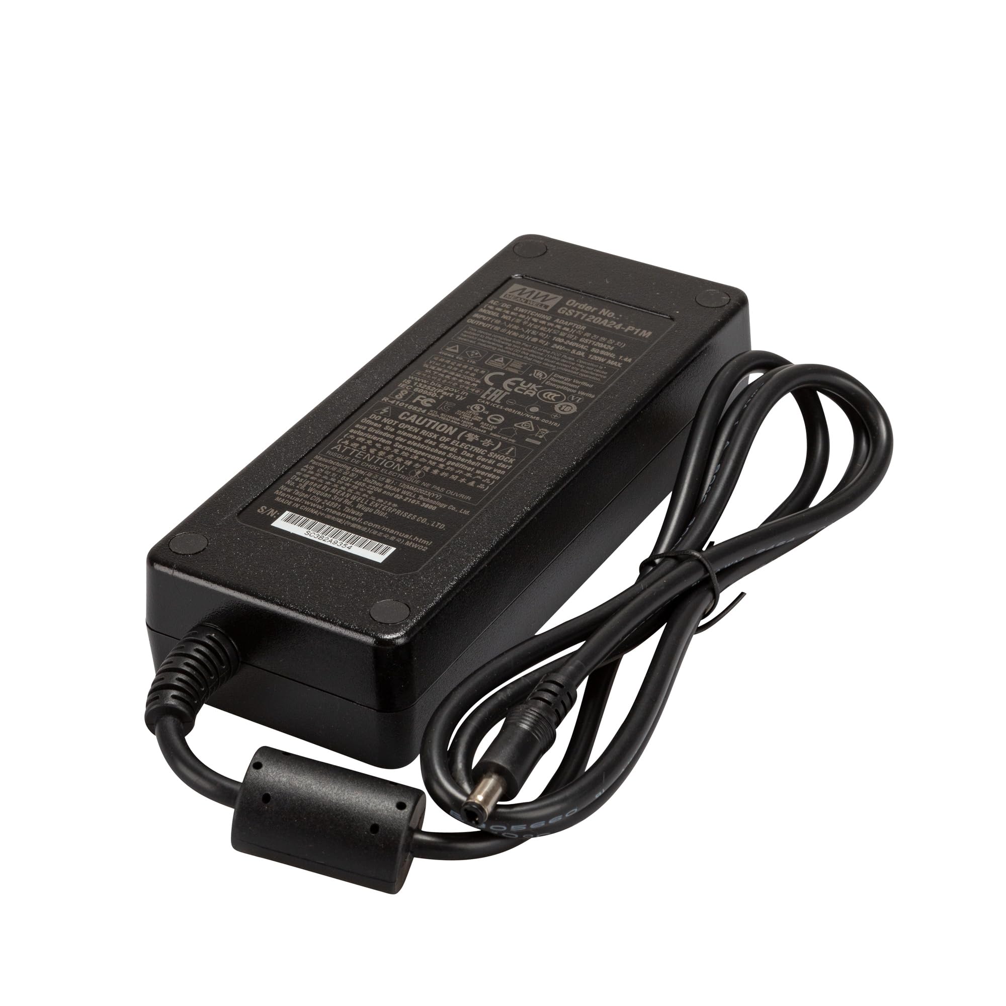 MEAN WELL GST120A24-P1M Tischnetzteil, Festspannung 24 V/DC 5A 120W