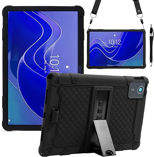 VENINGO Coque compatible avec Lenovo Tab M11 TB330F coque en silicone souple ave