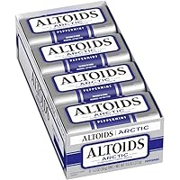 Vista 10 de ALTOIDS Artic - Mentas sabor gaulteria, caja con 8 unidades de 1.2 onzas