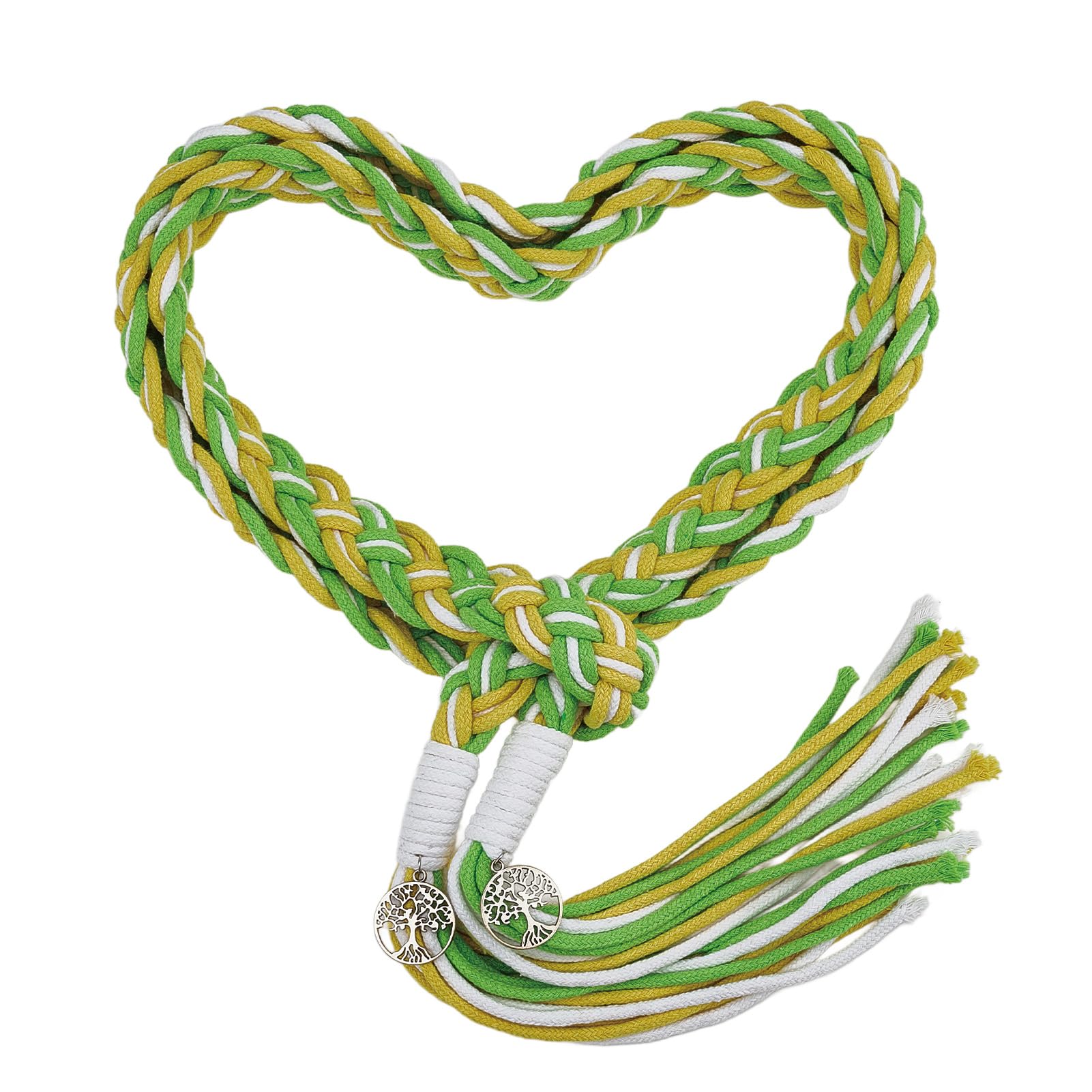 NICENEEDED Wedding Handfasting Cord, Rustic Lasso Lazos Wedding Cord, Cotton Rope Traditional Celtic Pattern Handfasting Rope