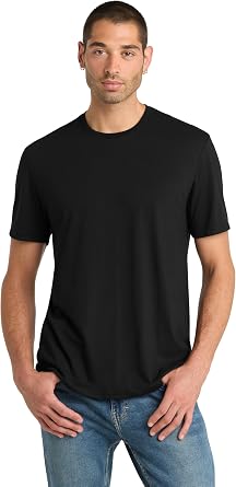 District Perfect Blend CVC Tee - Stylish Casual Short Sleeve T-Shirt for Men & Women, Cotton & Polyester