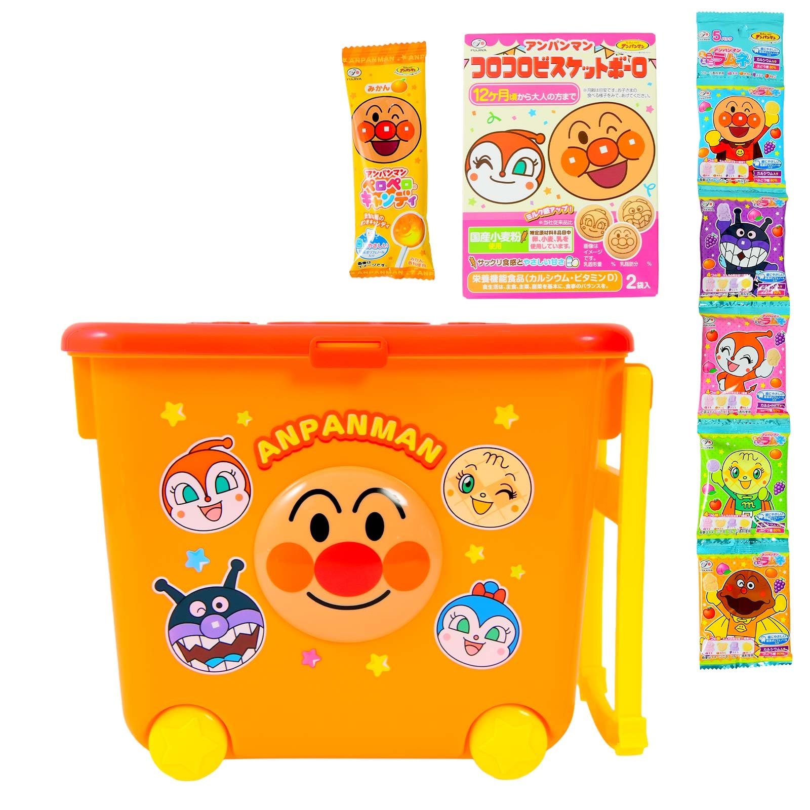 Amazon.co.jp: 不二家 アンパンマンコロコロワゴン2025 1個入 : 食品 