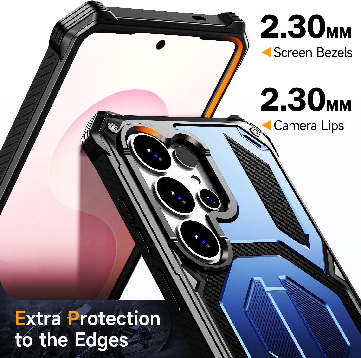 for S26 Ultra Case Magnetic for Samsung Galaxy S26 Ultra, with Screen Protector,[Compatible with MagSafe] Military Grade Drop Proof Protection Magnetic Case for 26 Ultra, Blue