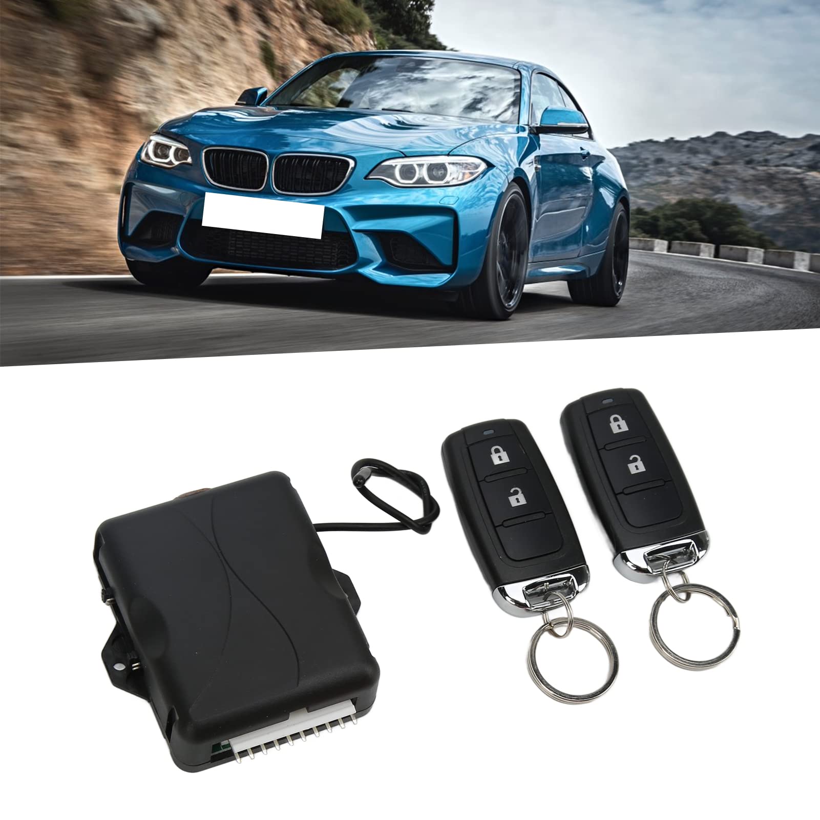 Kit Chiusura Centralizzata Senza Chiave Aramox - Telecomando 3 Pulsanti Per Auto