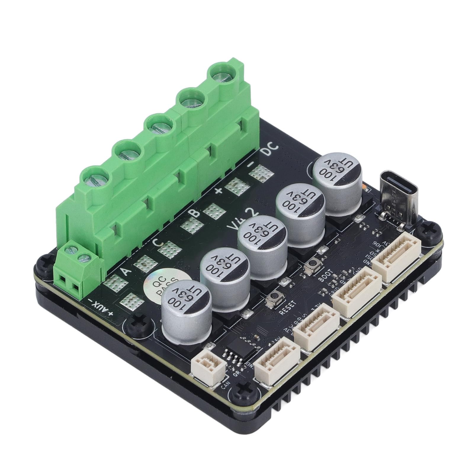 Brushless Servo Motor Controller Stable Performance High Accuracy Brushless DC Motor Driver for Robot Joint Control, 3D Printing, for ODESC V4.2
