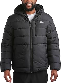 Heavyweight Sherpa Lined Puffer Parka – Insulated Quilted Men's Winter Coat