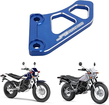 JFG RACING Motorcycle Chain Guard Guide Protector CNC for TTR125 TTR125LE 00-23 TW200 05-23 XT250 08-23 XT225 05-07 Dirt Pit Bike Dual Sport Blue