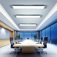OTREN LED Mennyezeti Panel Lámpa 120x30 cm, 40W Szabályozható Fényerő, 2800K-6000K Távirányítóval, Ultralapos Ezüst Világítás Nappaliba, Kon 7