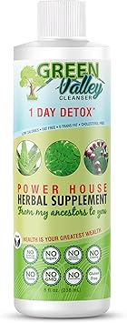 Green Valley Cleanser Natural Herbal Colon Cleanse Detox Supplement | Supports Digestion, Bloating Relief & Regularity | 8 oz Liquid