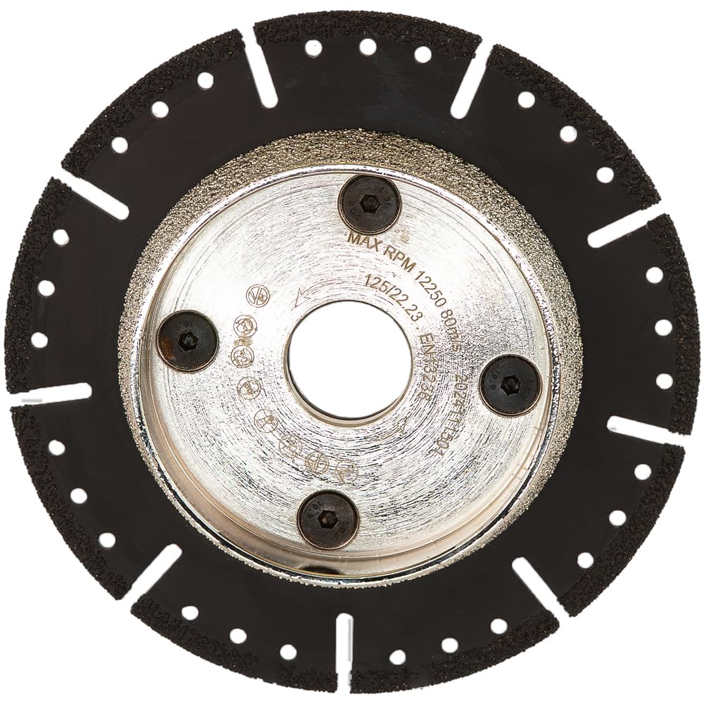 Diamant Trenn- und Anfasscheibe Ø 125 mm für Winkelschleifer – zum Trennen und gleichzeitigen Anfasen von KG-, GF-, PVC- und harten Kunststoffrohren