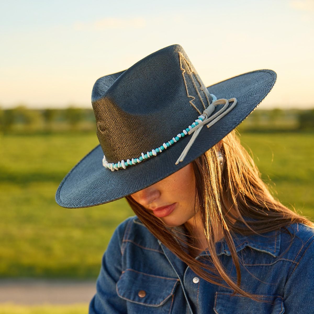 Charlie 1 Horse Midnight Toker Straw Fashion Hat - Image 2