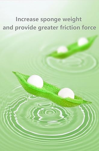 Miniatura 5 de Magic Beans - Limpiador de botellas reutilizable, esponja de limpieza de botellas resistente al calor, para limpieza interna de boca pequeña (6