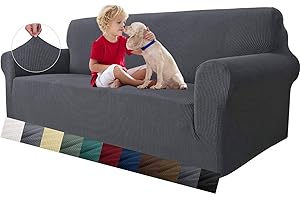 MAXIJIN 3-Seat Sofa Slipcover: Ultimate Couch Protection and Style