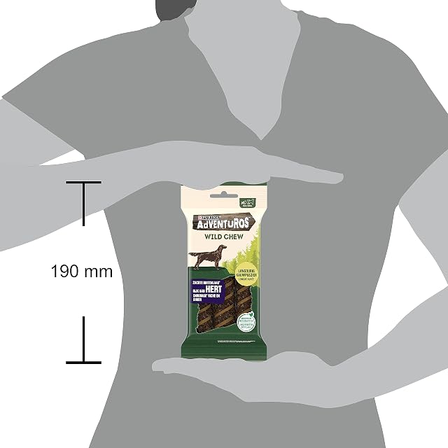 Foto 4 de 5 de Adventuros Wild Chew Small Deer - Bocadillos para Perros - (7 x 150 g)