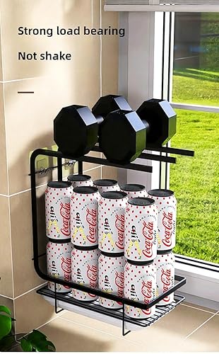 Miniatura 5 de Soporte de esponja para fregadero de cocina con 4 ganchos, organizador de fregadero de cocina para cepillo de esponja, jabón, paño de cocina,