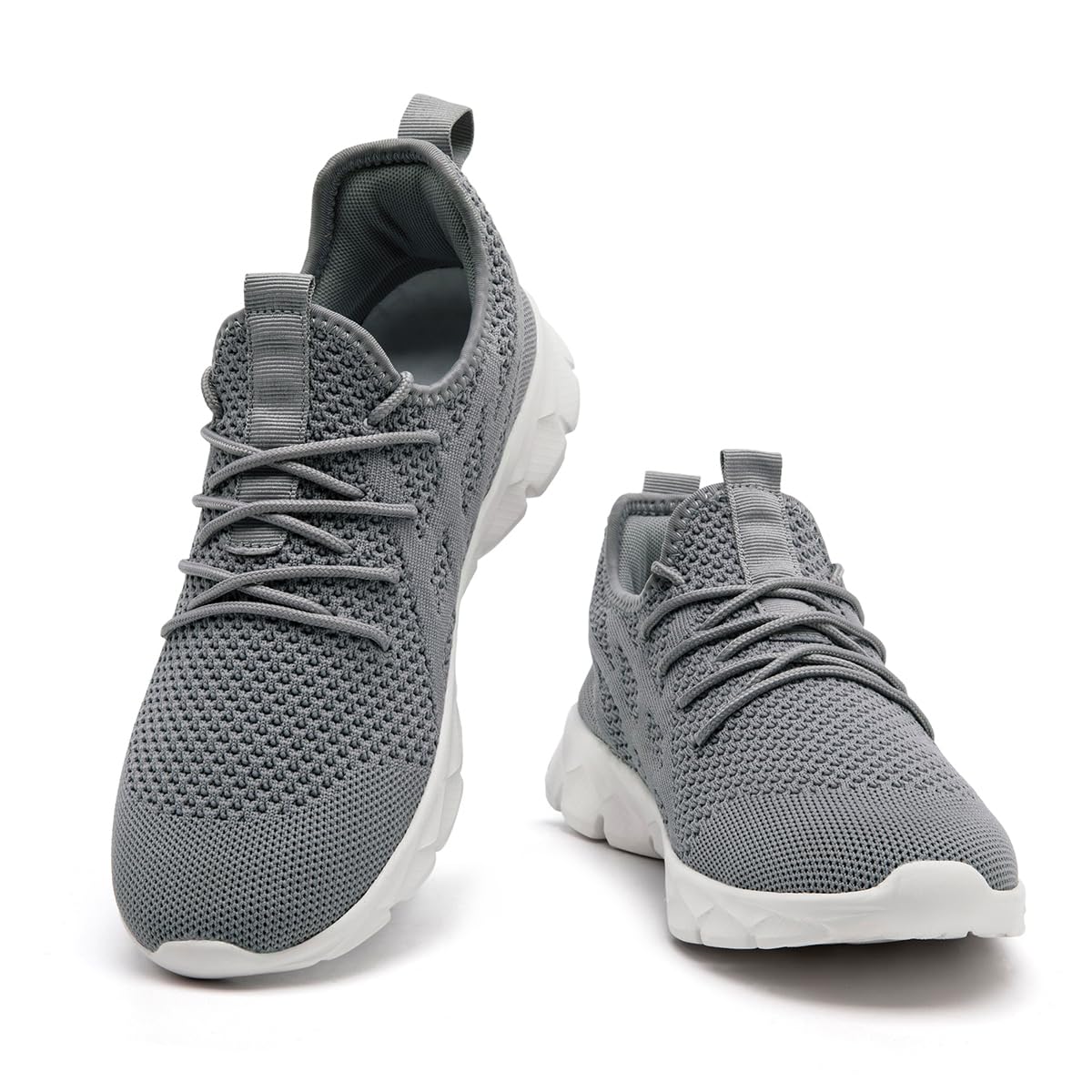 Mens Slip On Walking Shoes Non Slip Running Shoes Lightweight Breathable Tennis Sneakers Fashion Casual Gym Trainers