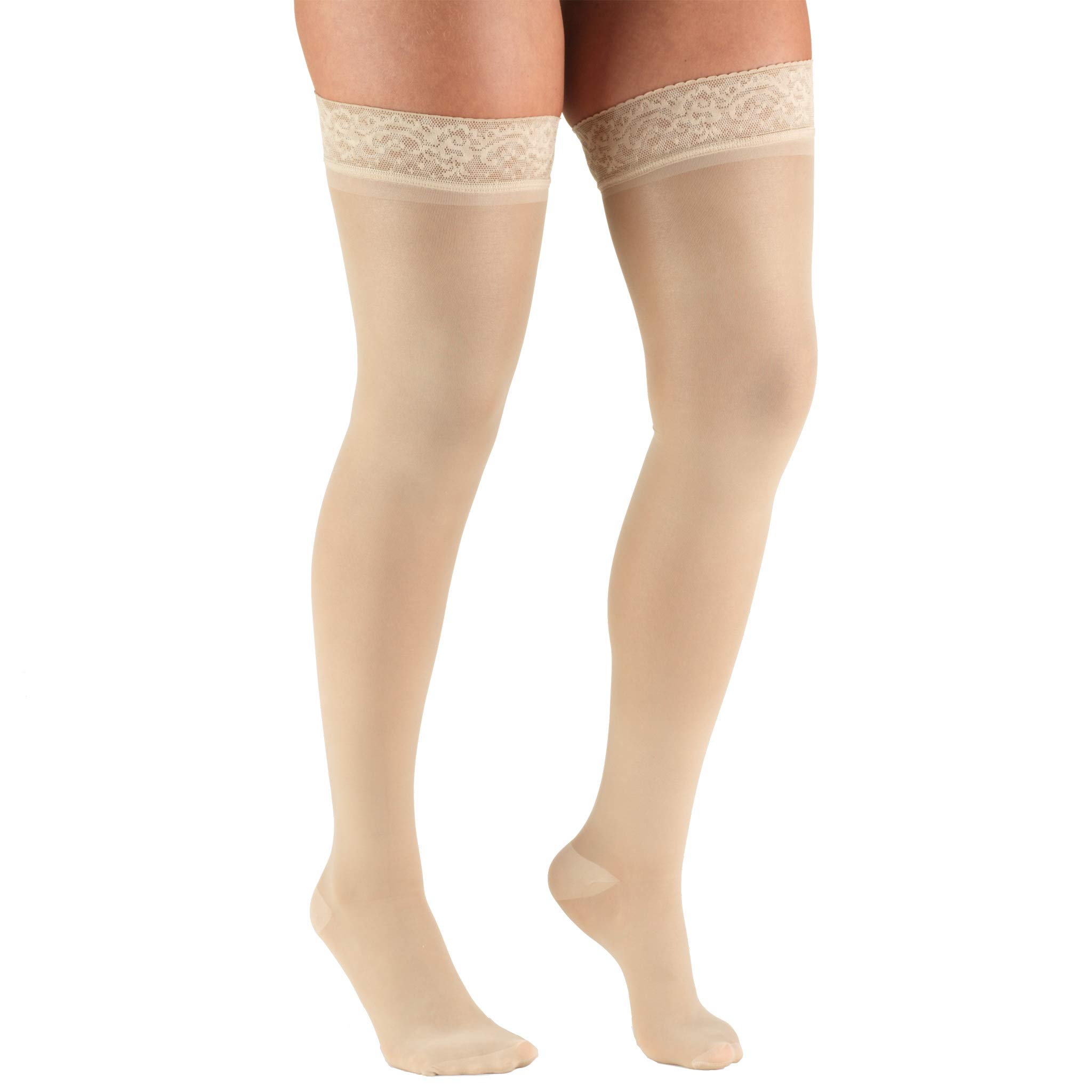 Truform Sheer Compression Stockings