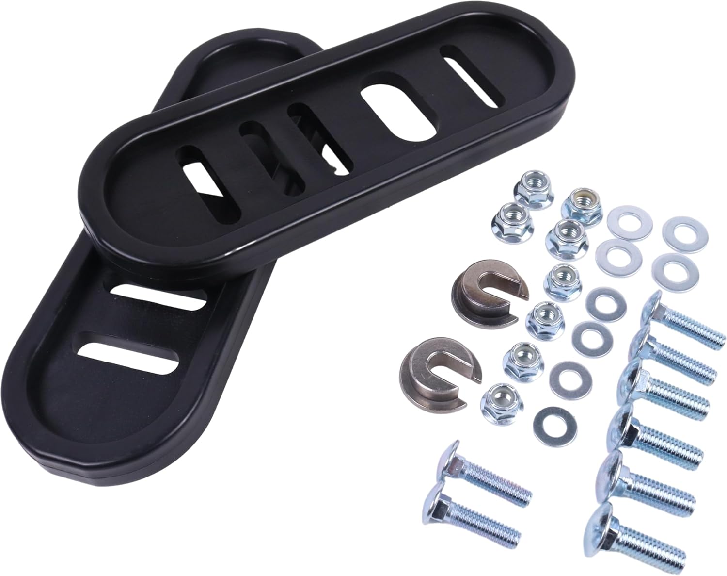 Universal Snow Blower Skid Shoe Kit with Mounting Hardware 490-241-0010 731-06472 Compatible with Most 2-Stage and 3-Stage MTD Ariens Troy-Bilt Yard Machines Snow Throwers