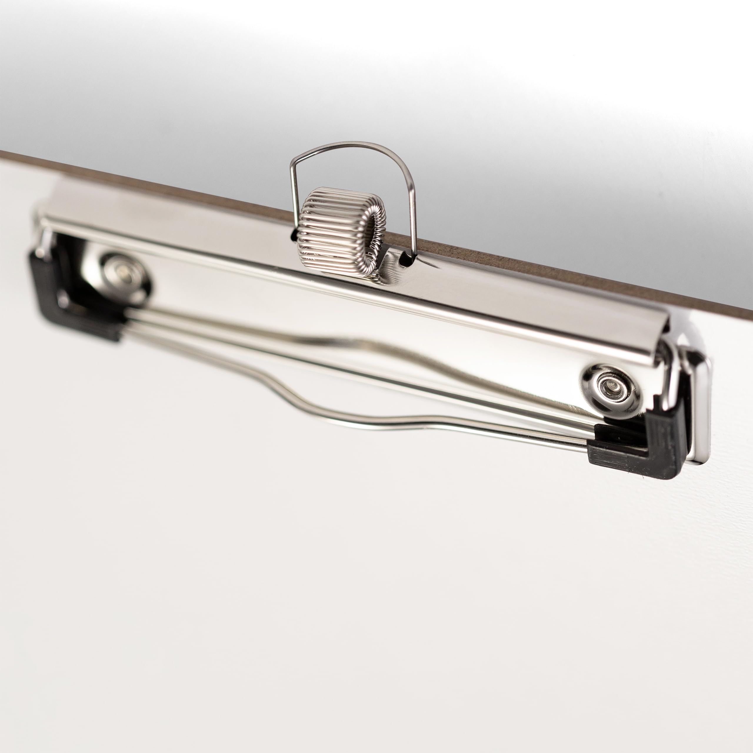 Officemate Lot de 6 porte-blocs effaçables à sec de 31,8 x 22,9 cm, clip latéral et porte-stylo, clip en métal discret, surface non tachante, pour enseignants, entraîneurs, professionnels