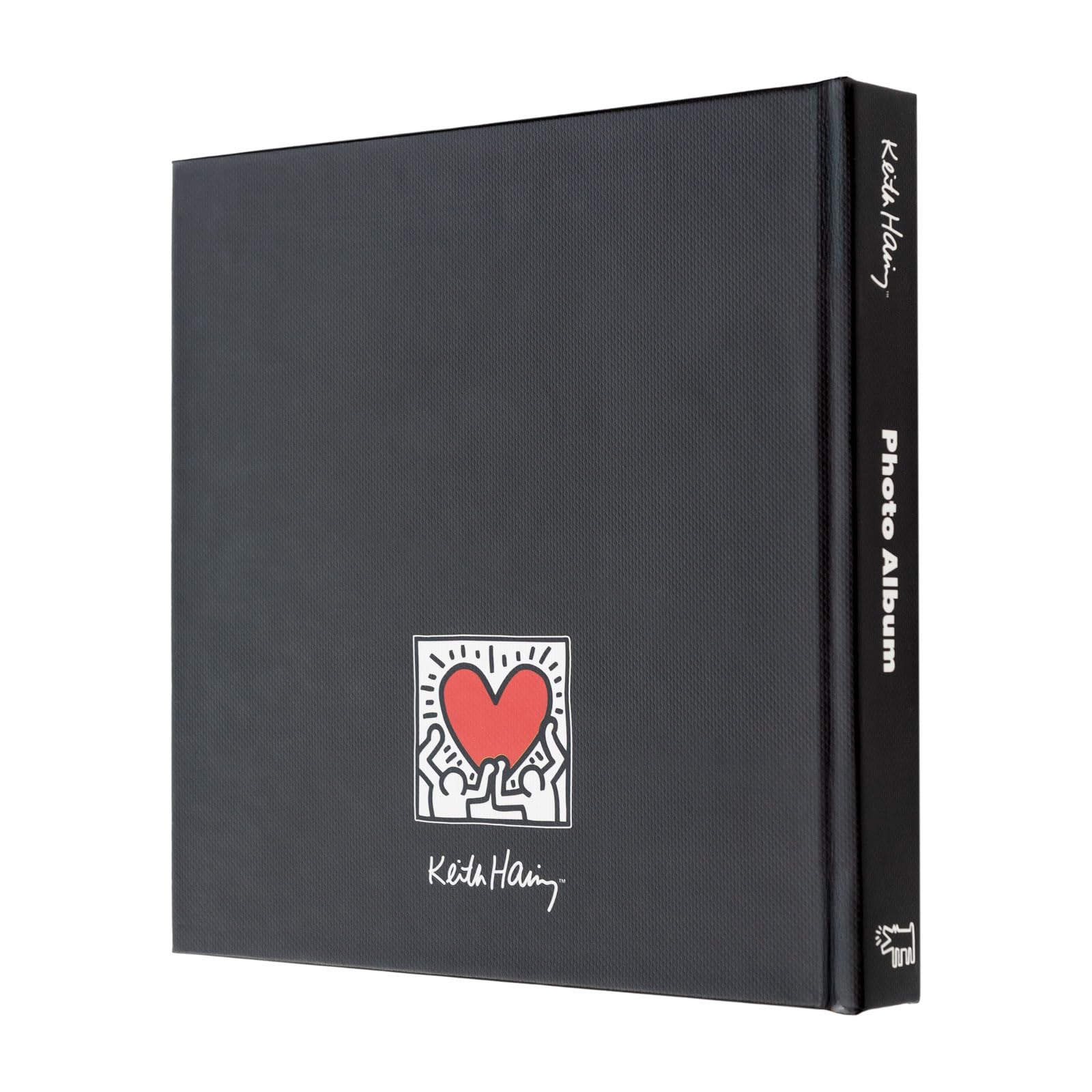 Grupo Erik Photo Album Self Adhesive - Keith Haring | Polaroid Photo Album 6.3 x 6.3 inches - 16 x 16 cm, 11 Double Sided Pages, Hardcover Instax Photo Album | Graffiti Art Gifts Under 15 Pounds