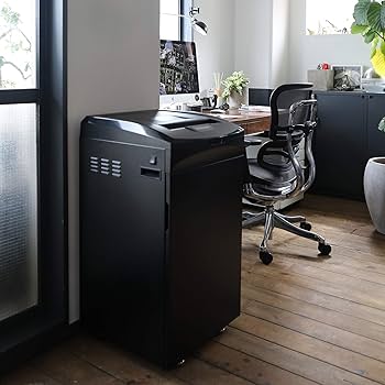 Fellowesフェローズ電動シュレッダー 業務用 A3サイズ対応 4470C Amazon | フェローズ 電動シュレッダー 業務用 40枚細断 クロス