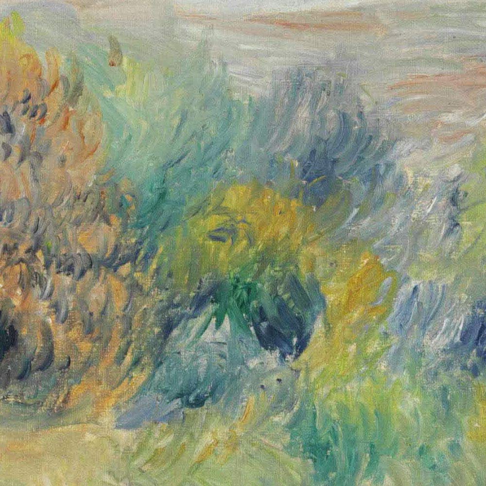 FAN C. Pierre-Auguste Renoir - Paysage De Cagnes Tableau
