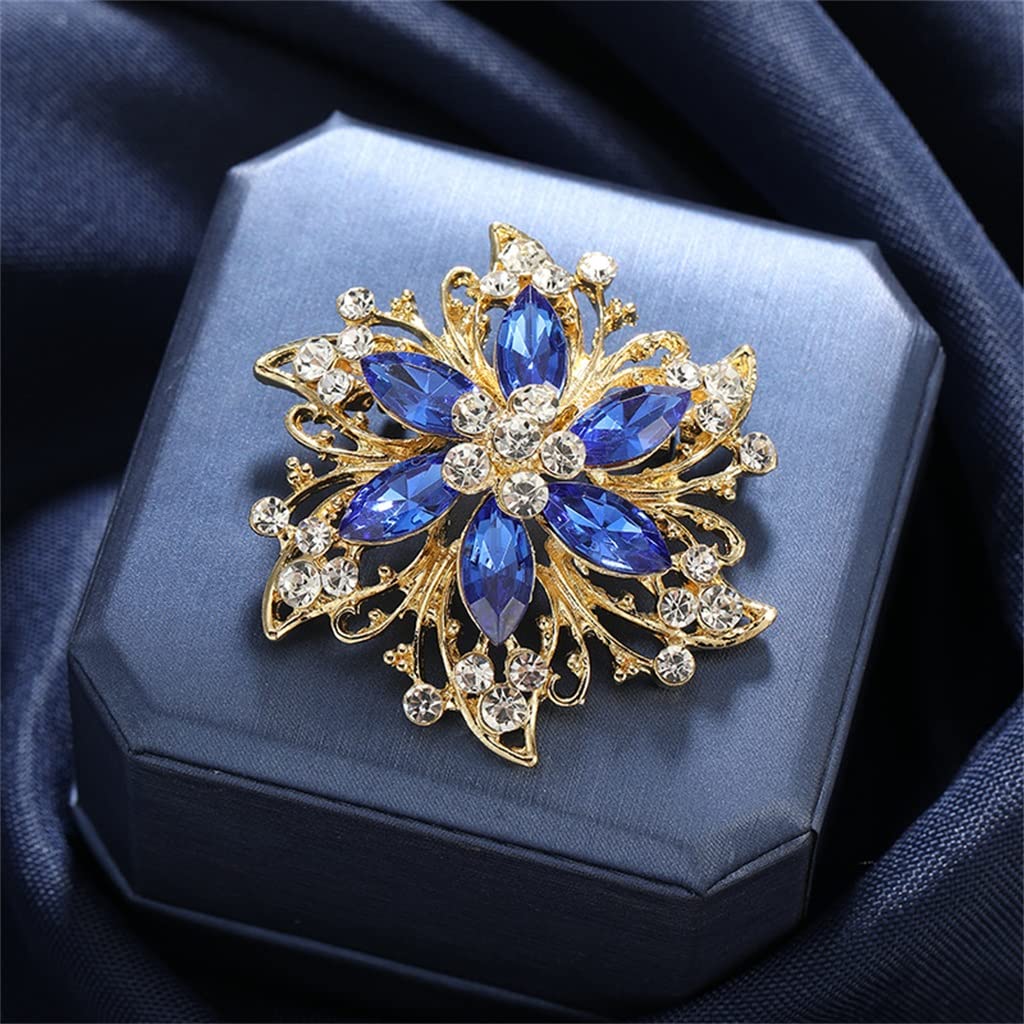 Pixie Blue Koreańska moda Elegancki błyskotliwy diamentowy stanik Akcesoria przeciw chodzeniu Akcesoria odzieżowe