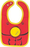 Vista 2 de Marvel Avengers Hulk Spider Man Thor Iron Man Capitán América, paquete de 6 baberos, talla única