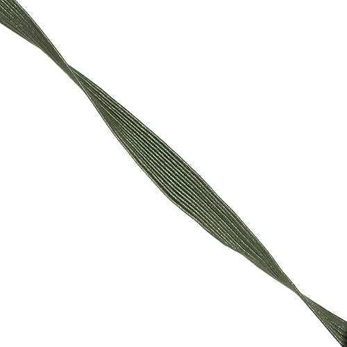 Vista 375 de Mandala Crafts - Rollo de cordón elástico plano para costura y manualidades Beige