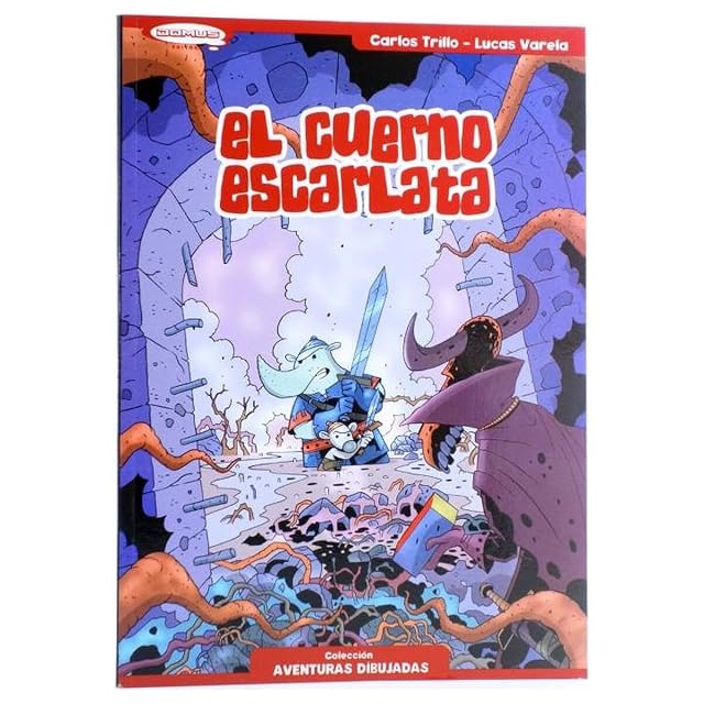 Portada de El cuerno escarlata
