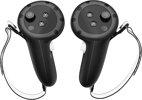 Miniatura 1 de APEXINNO VR Controller Grips Cover for Meta Quest 3 Accessories, Silicone Hand Grips Skin Protector for Oculus Quest 3 Controllers, with Adjustable