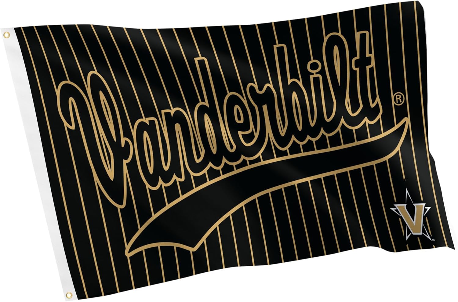 Desert Cactus Vanderbilt University Flag Commodores VU Banners 100% Polyester Indoor Outdoor 3x5 feet Flags (Design C)