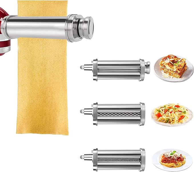 Electric Dumpling Maker 3-Piece Stainless Steel Pasta Maker Set